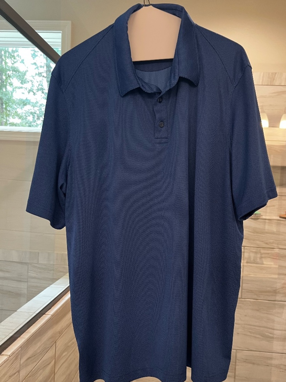 Johnston & Murphy Performance Polo Shirt in Blue